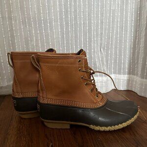 Mens L.L. Bean Outdoor Duck Boots Size 9